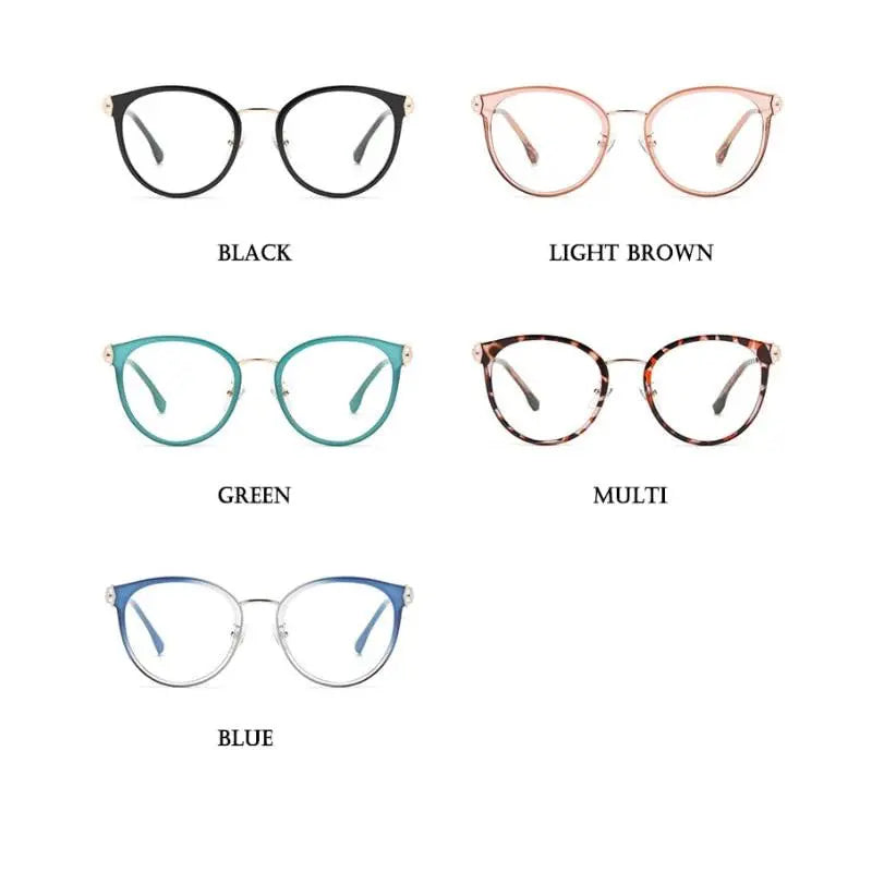 Women's Cat Eye Full Rim Acetate Prescription Glasses Tj879 — view 9 | Rx Spectacle