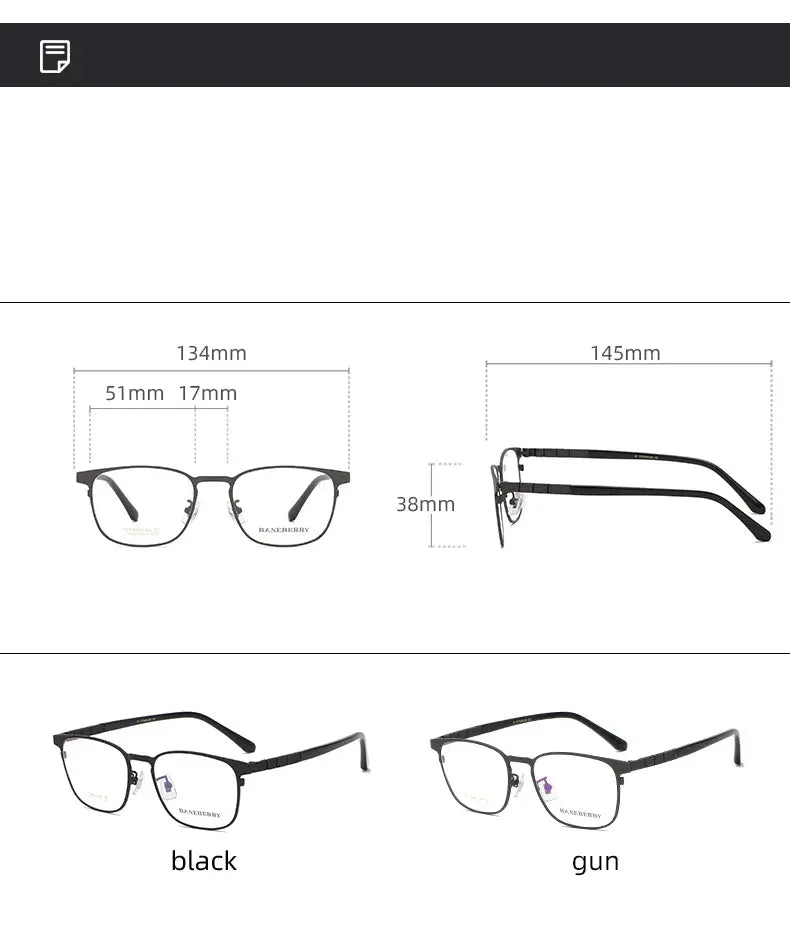 Women's Round Full Rim Titanium Prescription Glasses 371079 — view 2 | Rx Spectacle