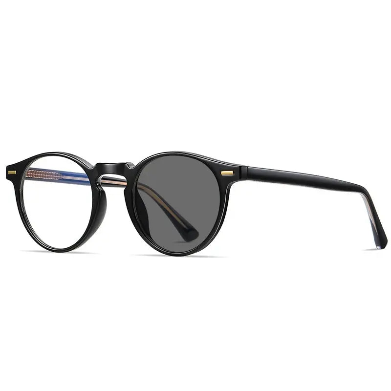 Unisex Round Full Rim Acetate Reading Glasses 2083 — view 9 | Rx Spectacle