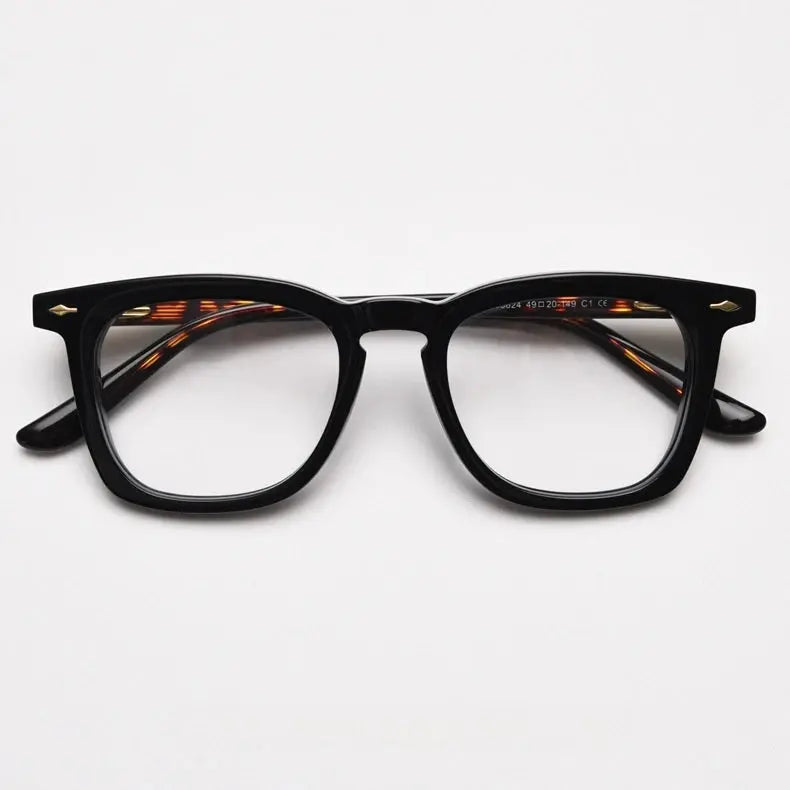 Unisex Square Full Rim Acetate Prescription Glasses 98624 — view 5 | Rx Spectacle