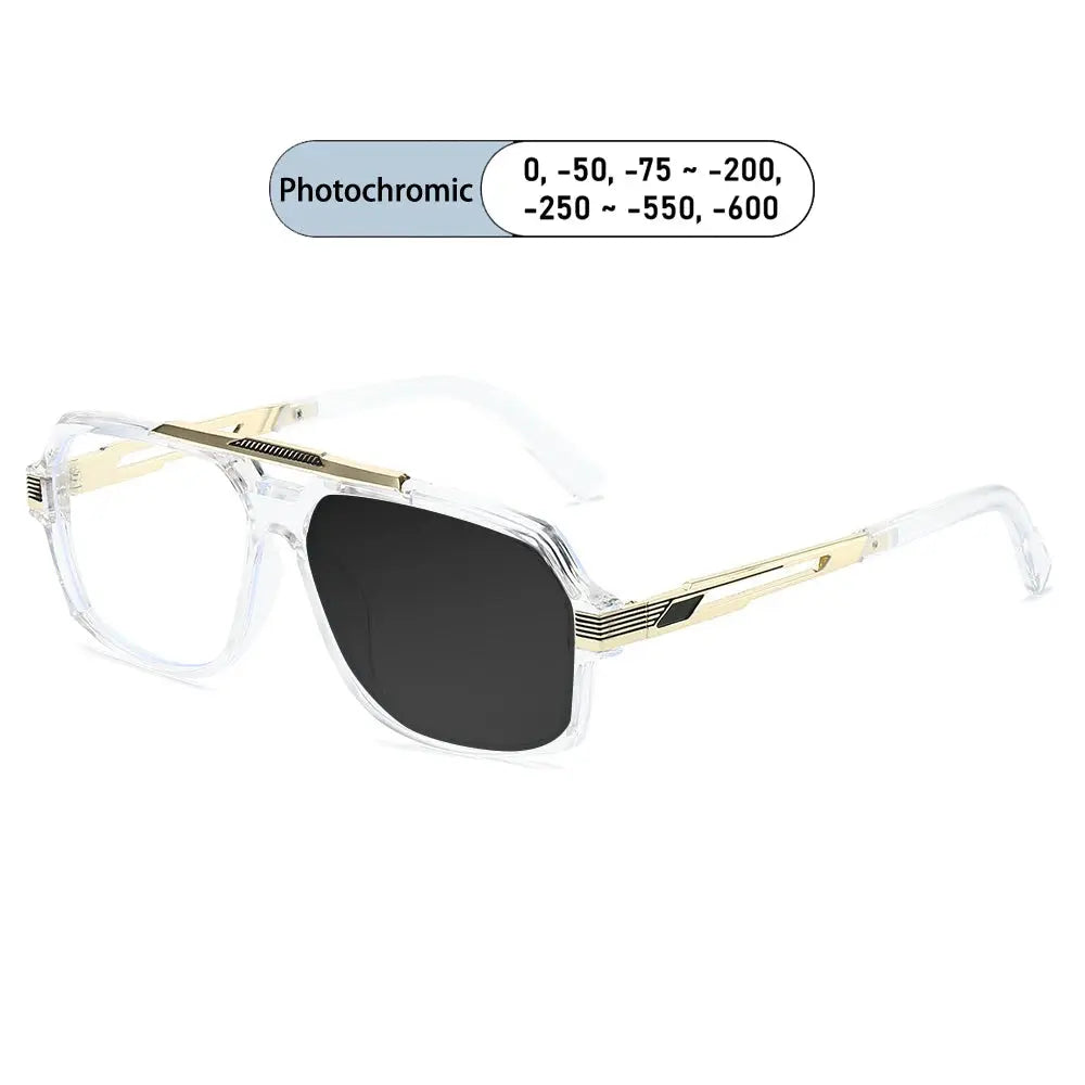 Unisex Square Full Rim TR90 Double Bridge Reading Glasses 242268 — view 5 | Rx Spectacle