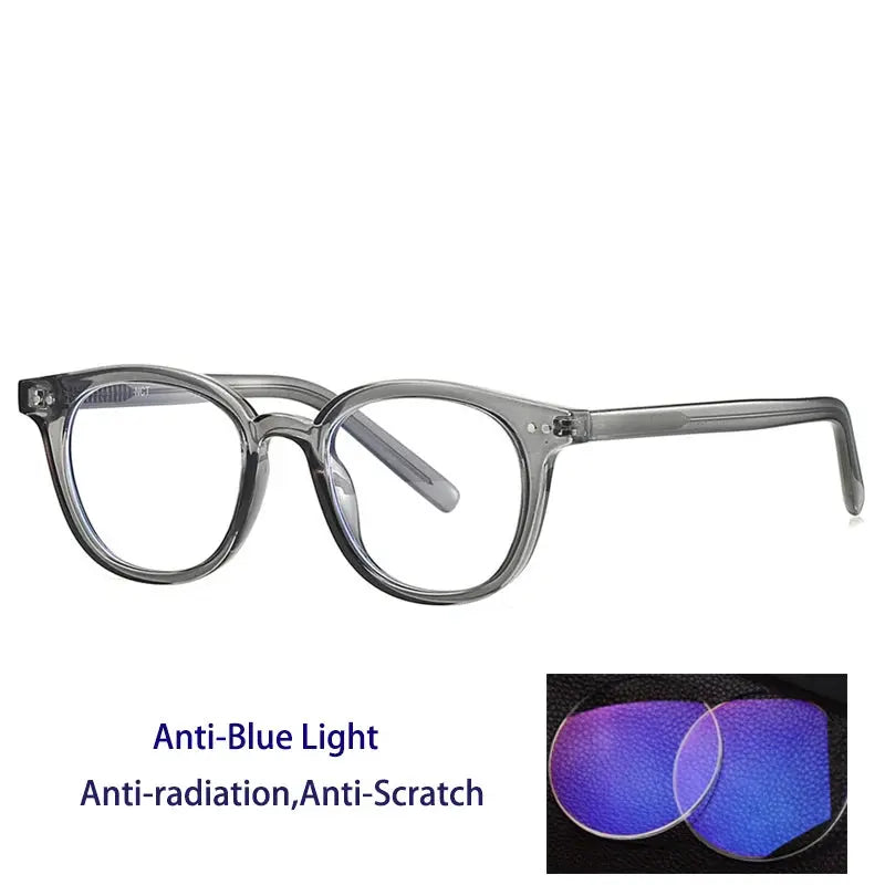 Unisex Oval Full Rim TR90 Reading Glasses 28005 — view 7 | Rx Spectacle