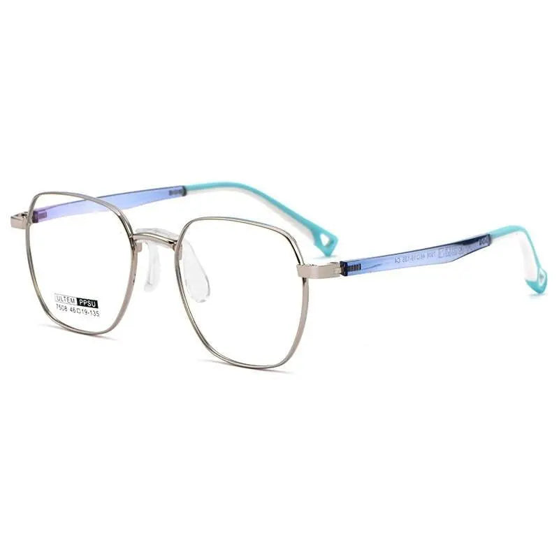 Unisex Polygon Full Rim Ultem Prescription Glasses 7508S — view 9 | Rx Spectacle