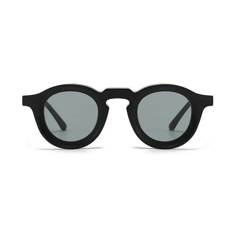 Unisex Round Full Rim Acetate Prescription Glasses 442741 — view 2 | Rx Spectacle