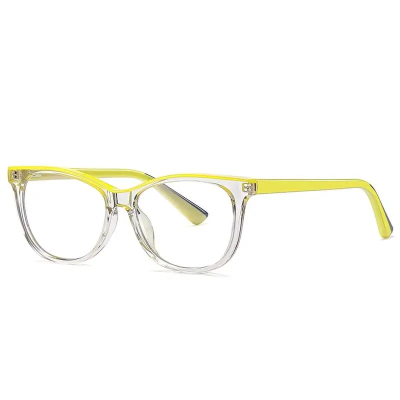 Square Full Rim Titanium Prescription Glasses 20207 — view 3 | Rx Spectacle