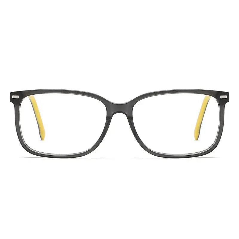 Unisex Square Full Rim Acetate Prescription Glasses 71817 — view 3 | Rx Spectacle