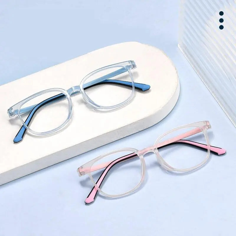 Unisex Square Full Rim Titanium Prescription Glasses 99905t — view 9 | Rx Spectacle