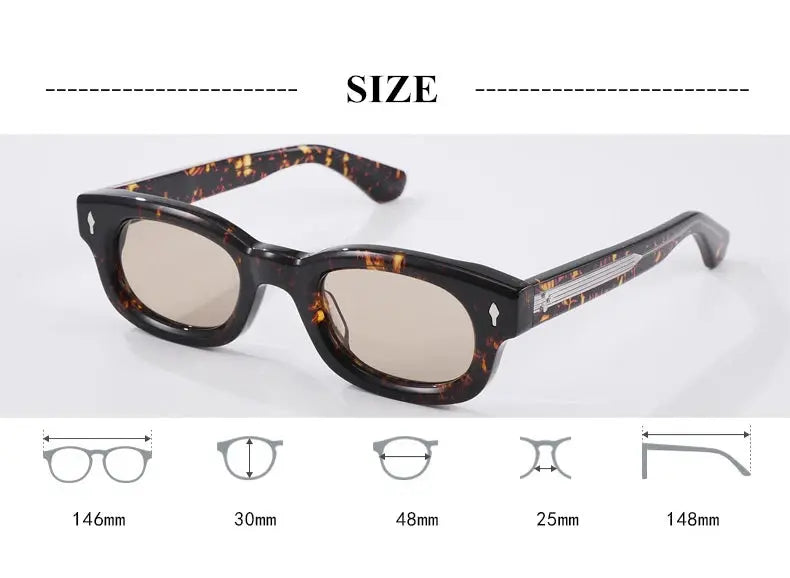 Unisex Oval Full Rim Acetate Prescription Glasses 363119 — view 2 | Rx Spectacle