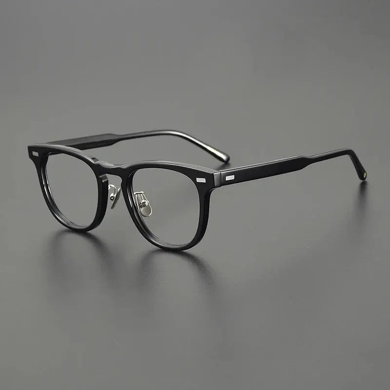 Unisex Square Full Rim Acetate Prescription Glasses 14422 — view 2 | Rx Spectacle