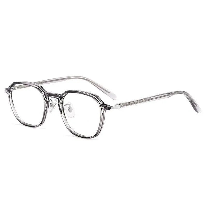 Unisex Oval Full Rim Acetate Prescription Glasses KBT98C51 — view 2 | Rx Spectacle