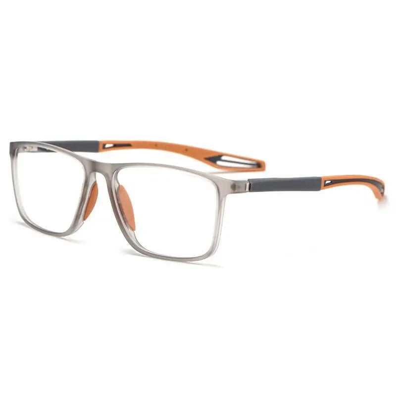 Unisex Square Full Rim TR90 Sports Glasses TR1019R — view 3 | Rx Spectacle