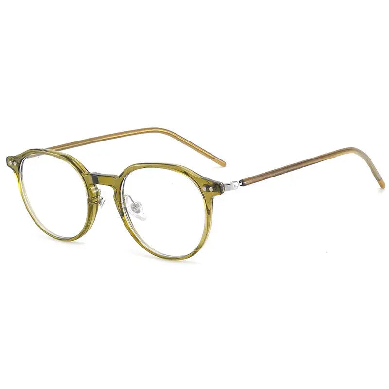 Women's Oval Full Rim Acetate Prescription Glasses 72272 — view 4 | Rx Spectacle