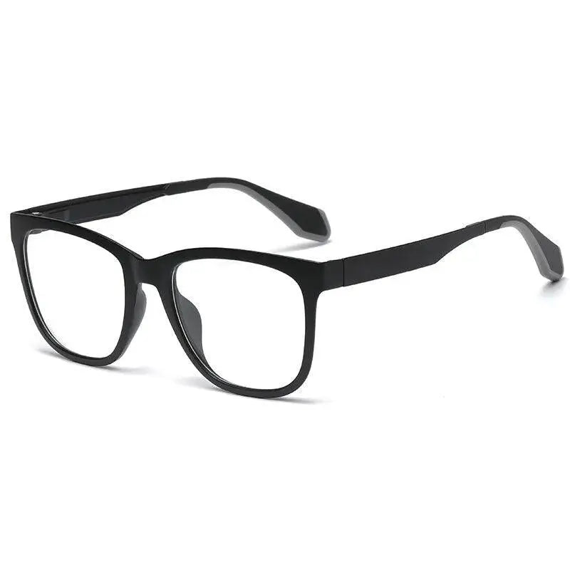 Men's Square Full Rim Titanium Sports Glasses 02002 — view 8 | Rx Spectacle