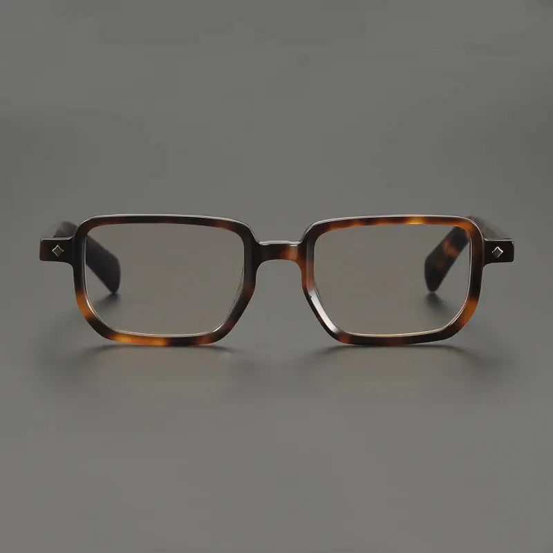 Unisex Square Full Rim Acetate Oversized Prescription Glasses 639645 — view 1 | Rx Spectacle