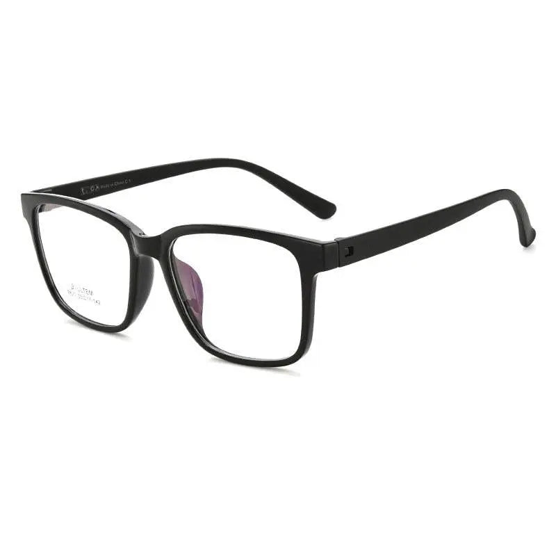 Unisex Square Full Rim TR90 Screwless Prescription Glasses — view 7 | Rx Spectacle