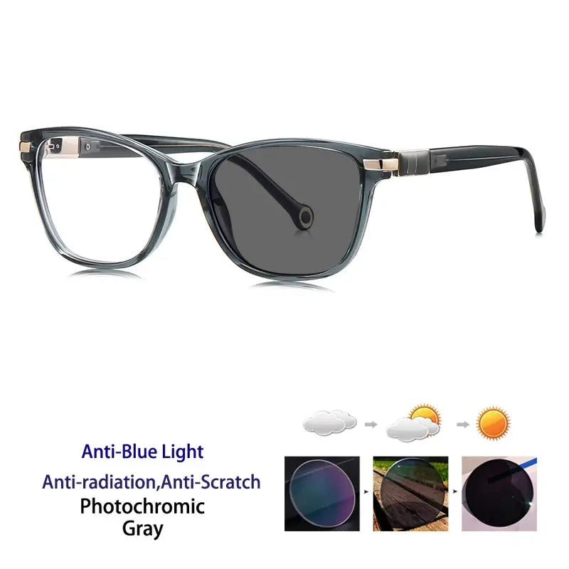 Women's Cat Eye Full Rim Acetate Reading Glasses 512221 — view 6 | Rx Spectacle