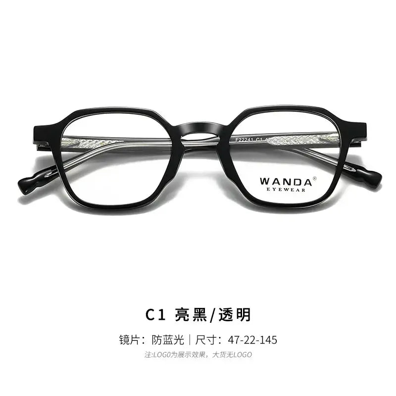 Women's Polygon Full Rim TR90 Prescription Glasses 22241 — view 4 | Rx Spectacle
