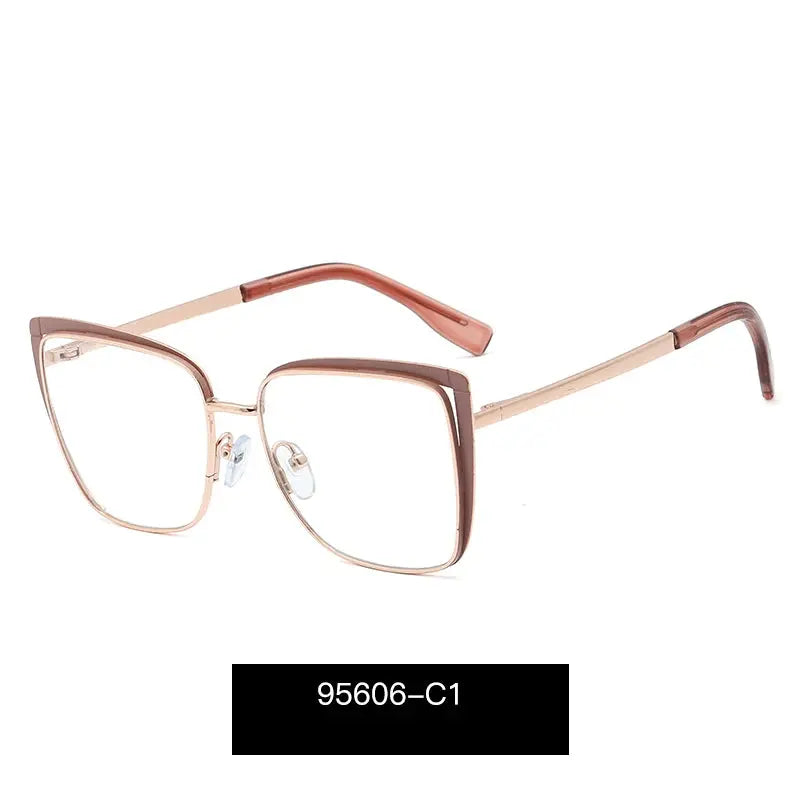 Women's Cat Eye Full Rim TR90 Prescription Glasses 795606 — view 6 | Rx Spectacle