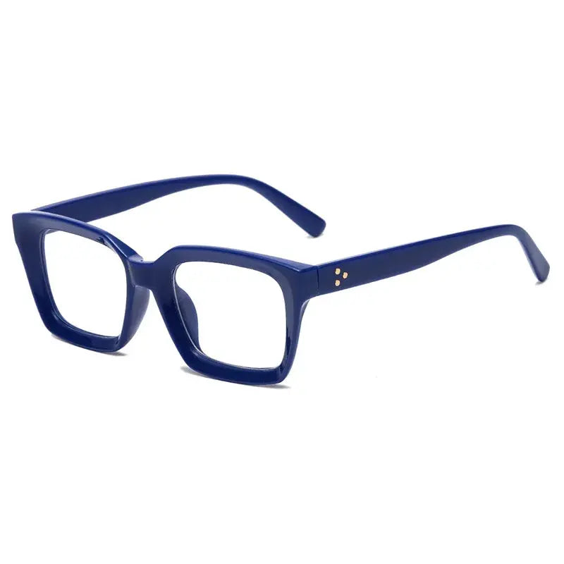 Unisex Square Full Rim Acetate Reading Glasses 4913 — view 8 | Rx Spectacle
