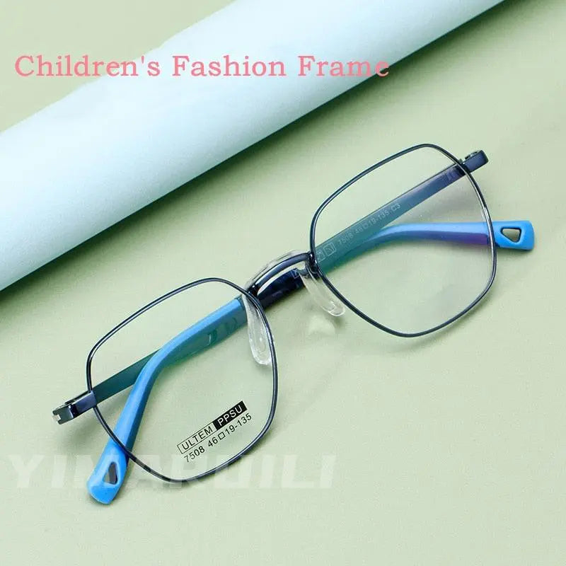 Unisex Polygon Full Rim Ultem Prescription Glasses 7508S — view 2 | Rx Spectacle