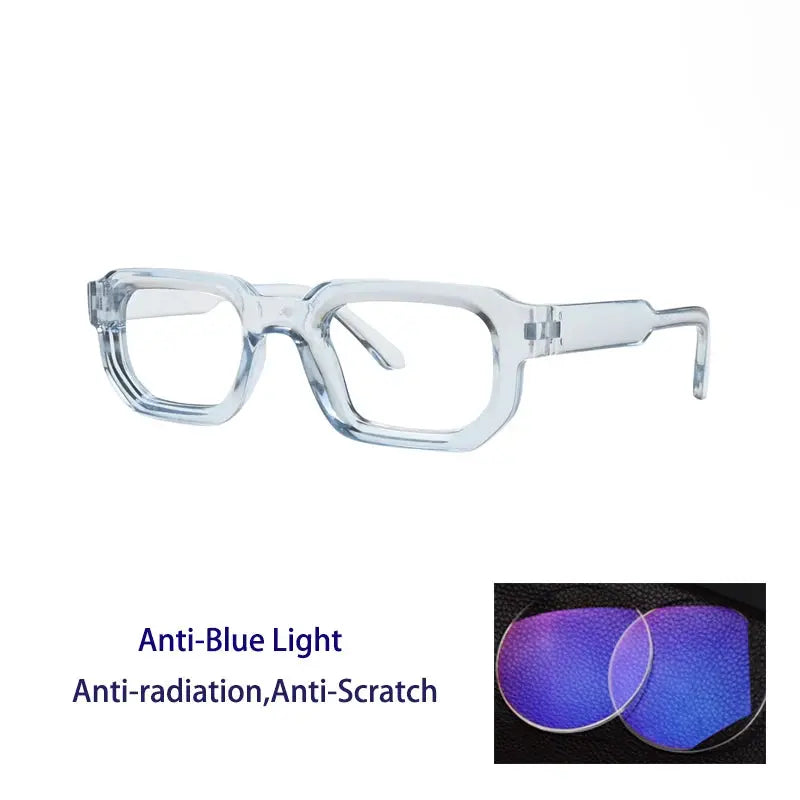 Unisex Square Full Rim TR90 Reading Glasses 71853 — view 8 | Rx Spectacle