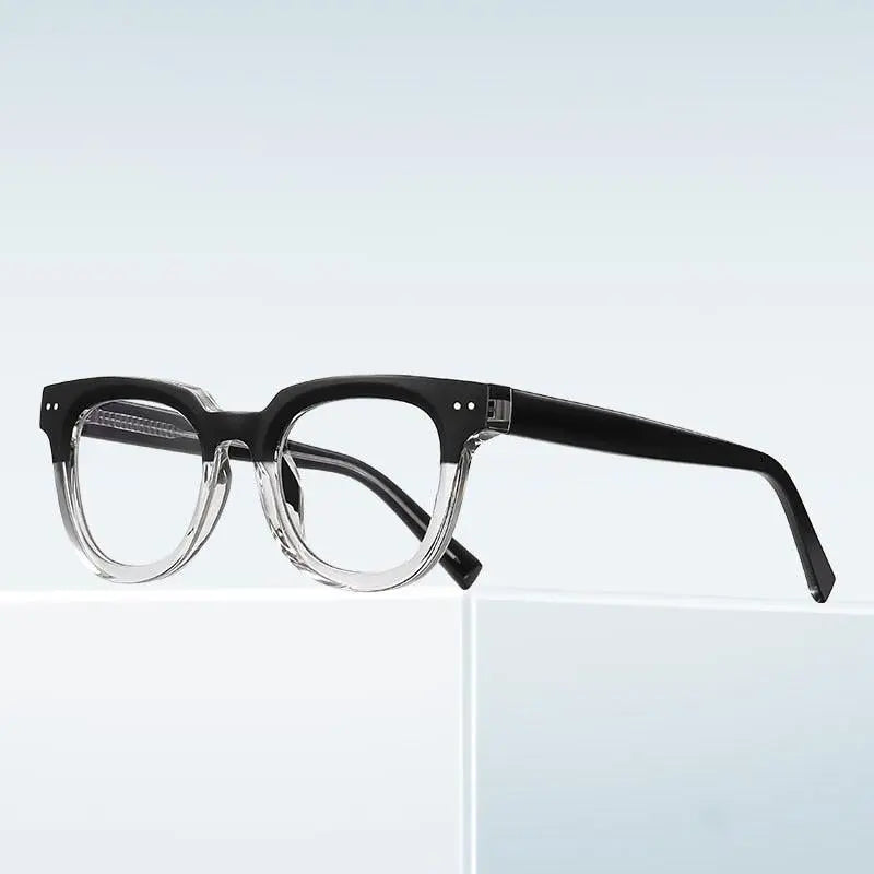 Unisex Square Full Rim Acetate Prescription Glasses 2120 — view 7 | Rx Spectacle