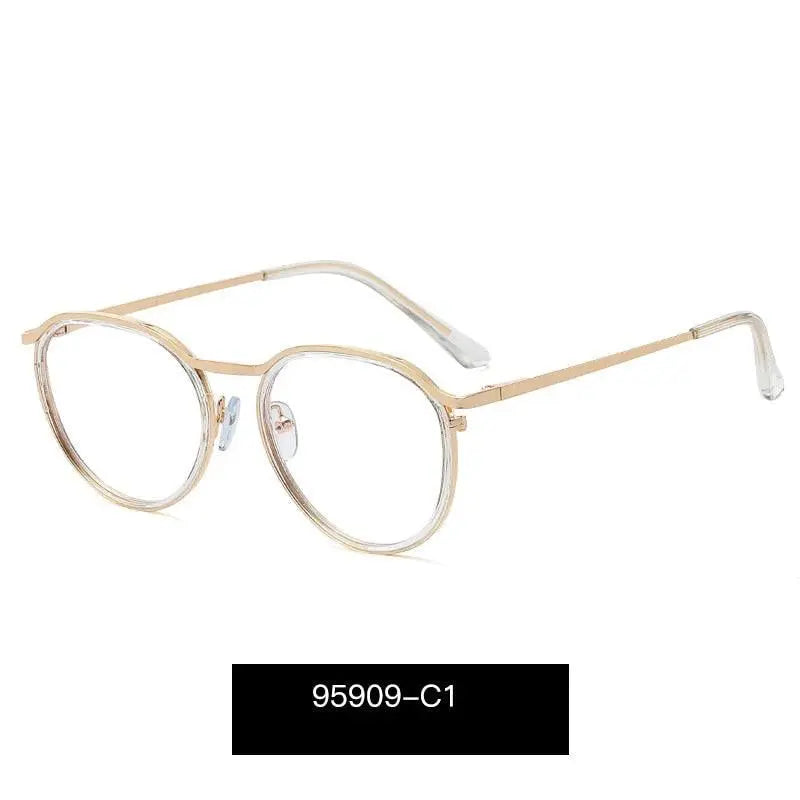 Women's Round Full Rim TR90 Prescription Glasses 95909 — view 4 | Rx Spectacle
