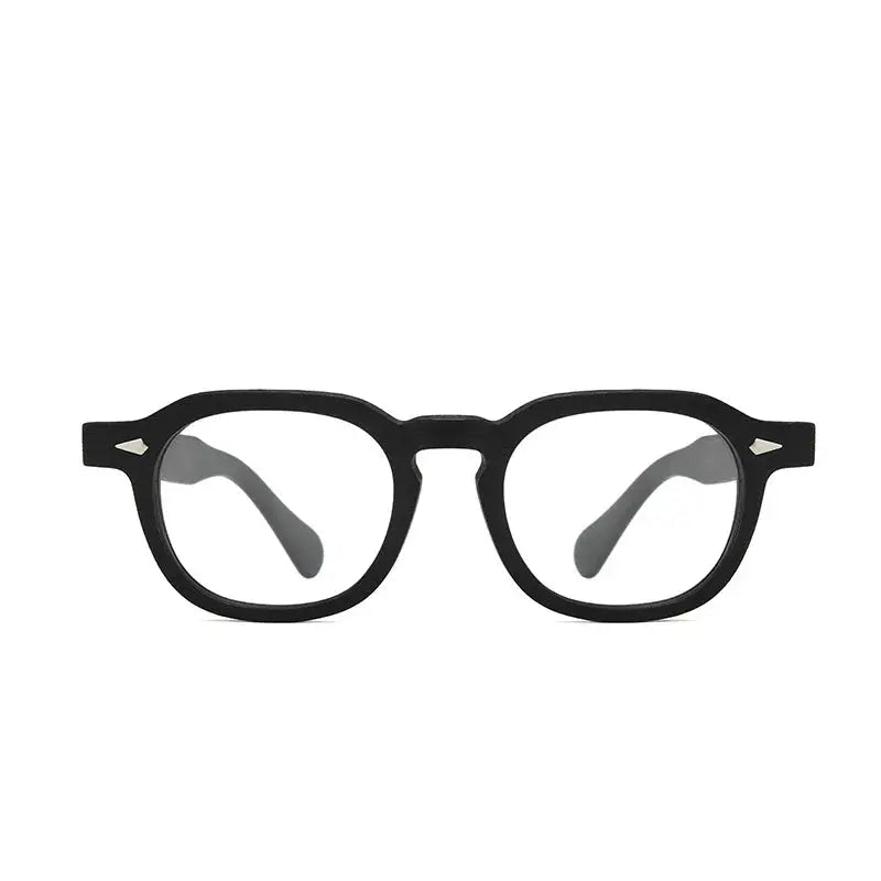 Unisex Square Full Rim Acetate Flat Top Prescription Glasses 78183 — view 5 | Rx Spectacle