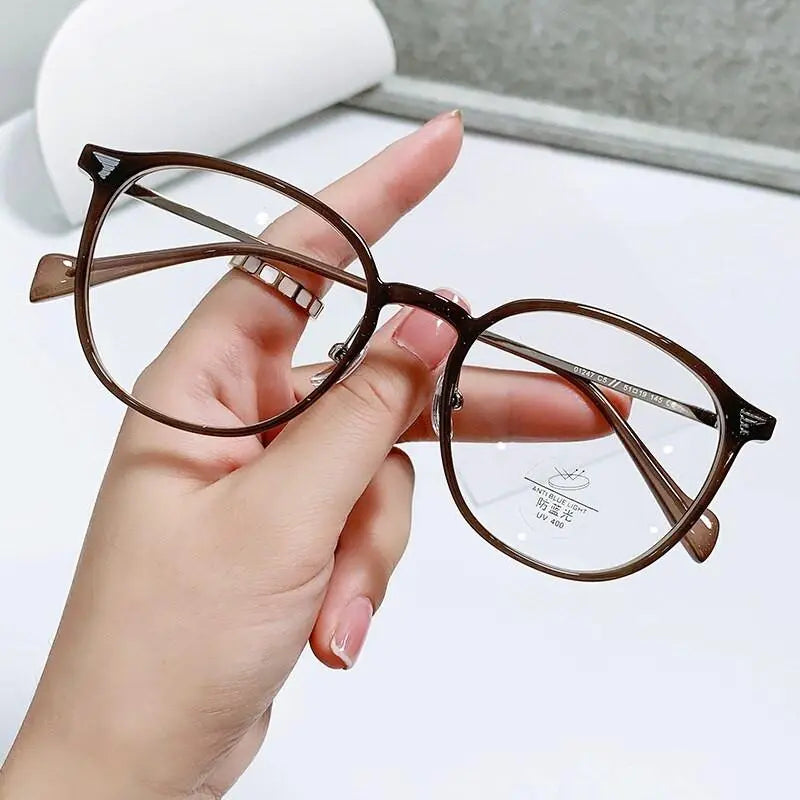 Unisex Square Full Rim TR90 Prescription Glasses 01247 — view 2 | Rx Spectacle