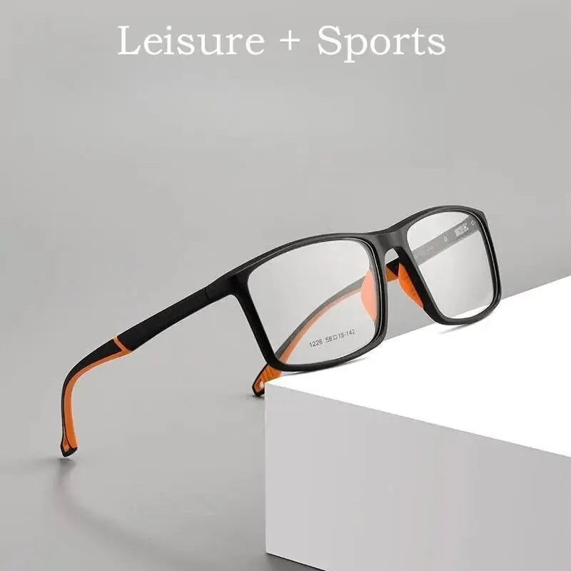 Unisex Square Full Rim TR90 Sports Glasses Y1226d — view 5 | Rx Spectacle