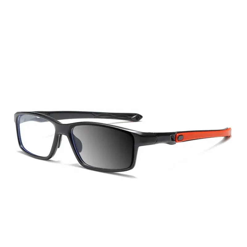 Unisex Rectangular Full Rim Sports Glasses Fj81 — view 13 | Rx Spectacle