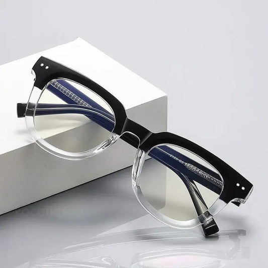 Unisex Square Full Rim Acetate Reading Glasses 2120 — view 1 | Rx Spectacle