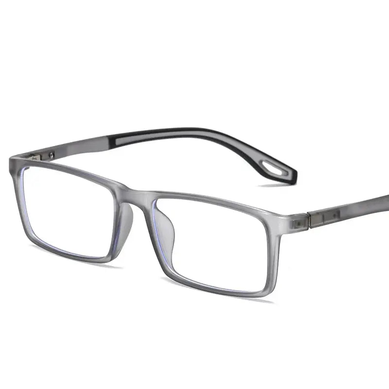Men's Square Full Rim Plastic Prescription Glasses 81308 — view 2 | Rx Spectacle