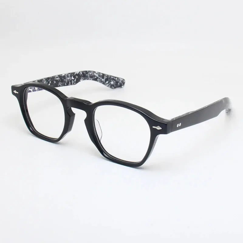 Unisex Polygon Full Rim Acetate Prescription Glasses 14450 — view 5 | Rx Spectacle