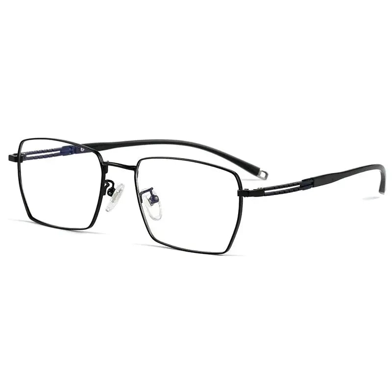 Women's Polygon Full Rim Titanium Prescription Glasses 486038 — view 3 | Rx Spectacle