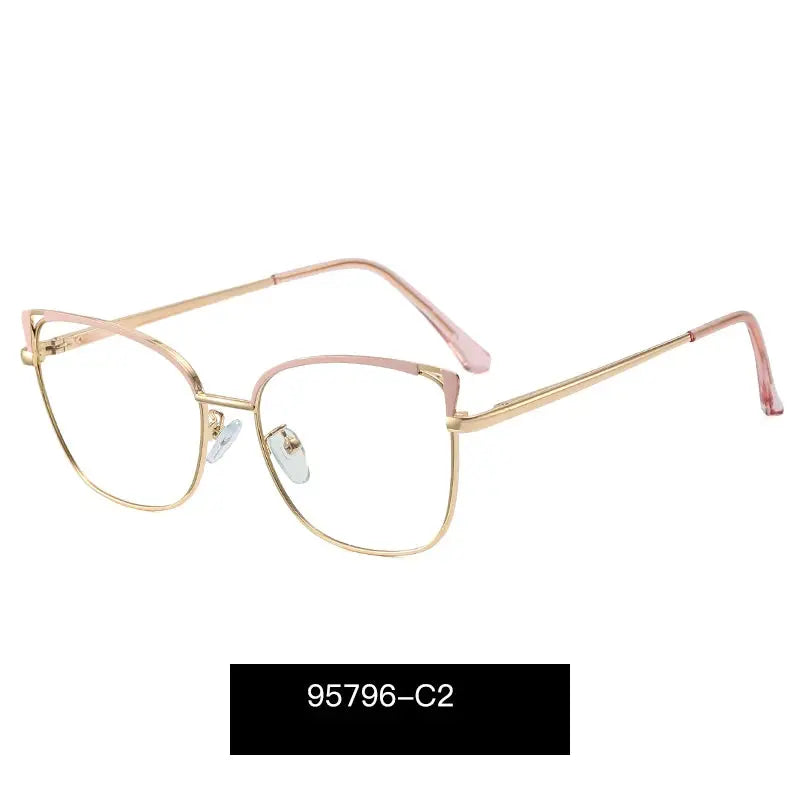 Women's Cat Eye Full Rim TR90 Prescription Glasses 95796 — view 6 | Rx Spectacle
