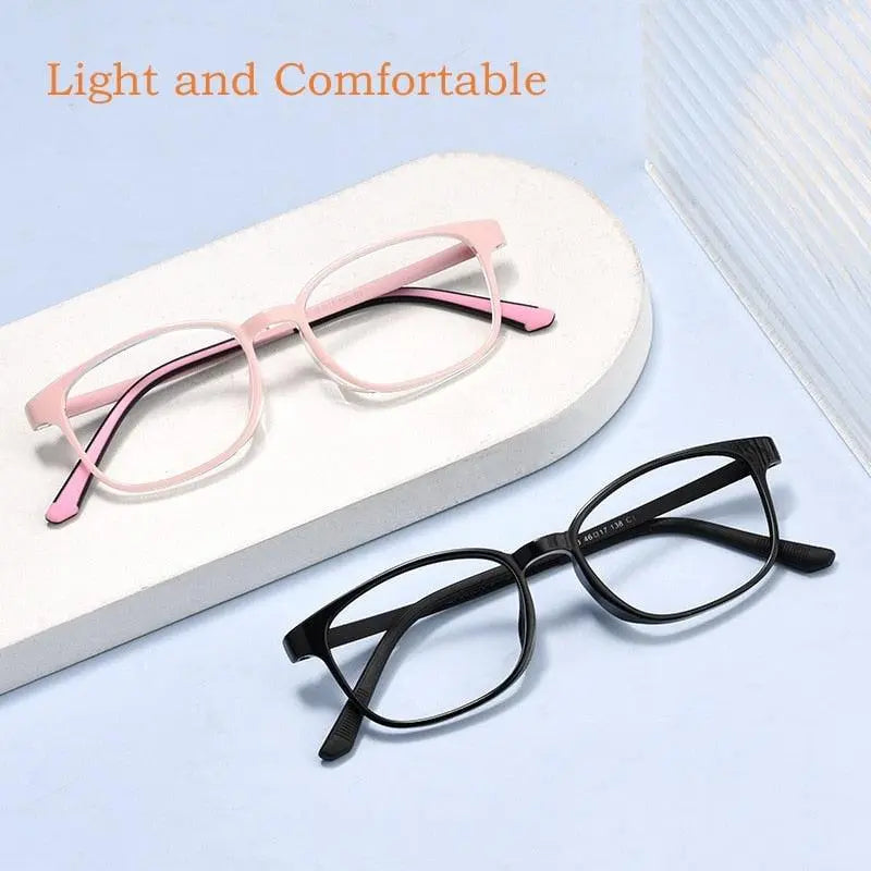 Unisex Square Full Rim Titanium Prescription Glasses 99903t — view 9 | Rx Spectacle