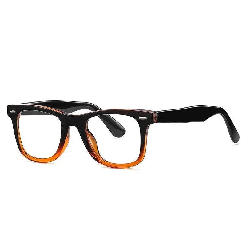 Unisex Square Full Rim Acetate Prescription Glasses 2102 — view 6 | Rx Spectacle