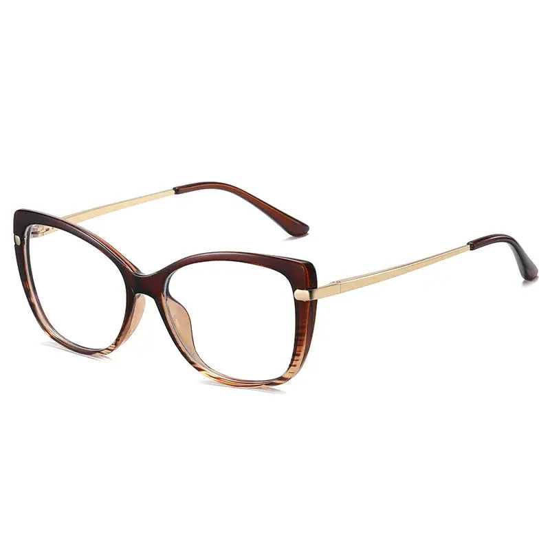 Women's Square Full Rim TR90 Prescription Glasses 933111 — view 3 | Rx Spectacle
