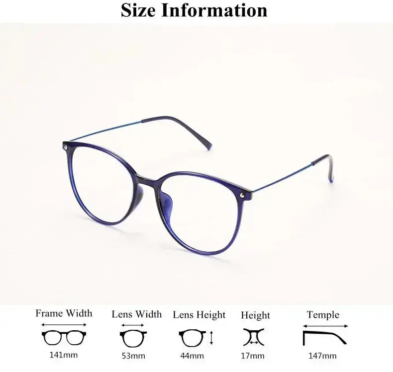 Unisex Round Full Rim Titanium Prescription Glasses 312155 — view 2 | Rx Spectacle