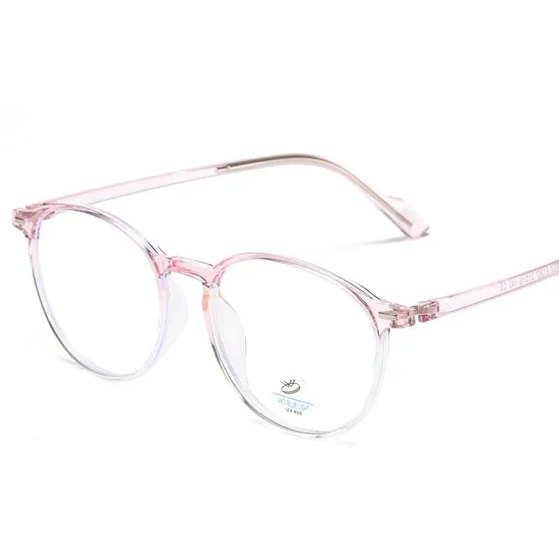Women's Round Full Rim TR90 Prescription Glasses 81267 — view 5 | Rx Spectacle
