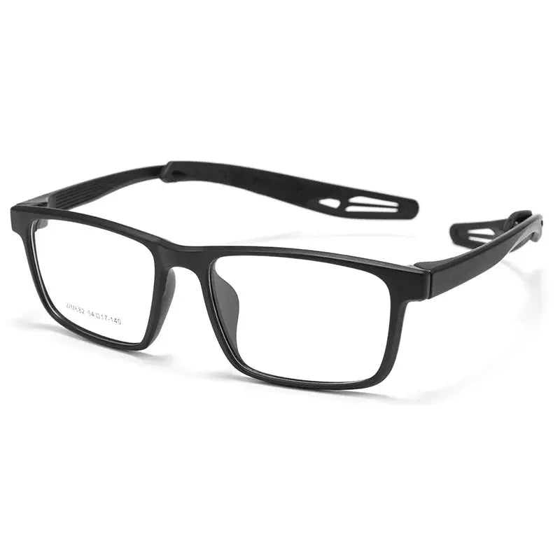 Unisex Square Full Rim TR90 Sports Glasses 662682 — view 6 | Rx Spectacle