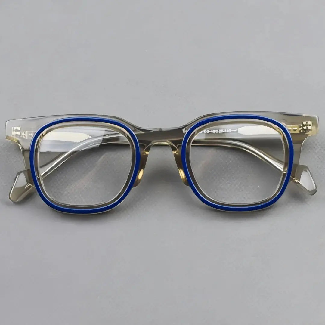 Women's Browline Full Rim Acetate Prescription Glasses 30112 — view 4 | Rx Spectacle
