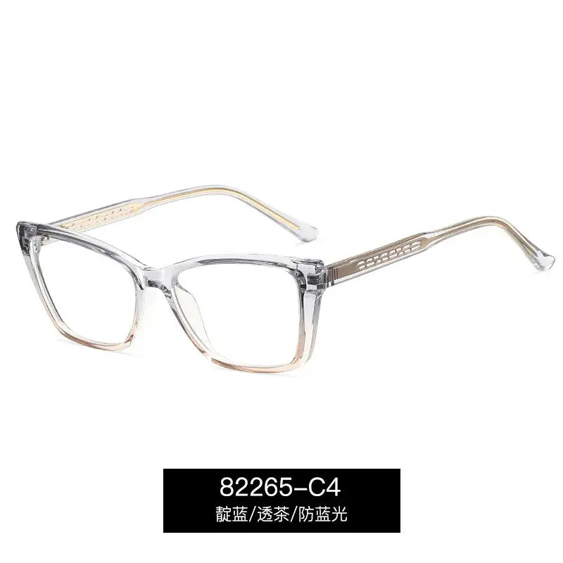Women's Square Full Rim TR90 Prescription Glasses 382265 — view 9 | Rx Spectacle