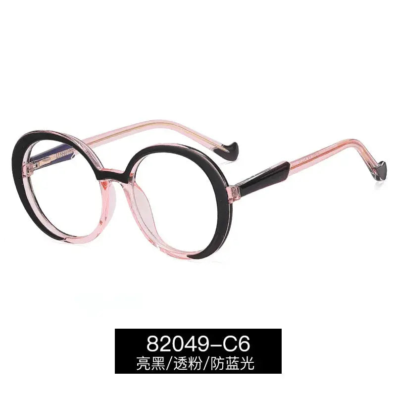 Women's Oval Full Rim TR90 Prescription Glasses 48209 — view 3 | Rx Spectacle