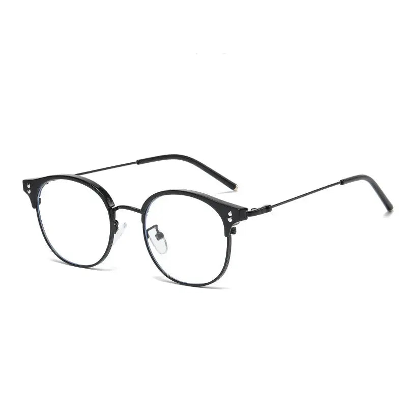 Men's Browline Full Rim Alloy Reading Glasses 22001 — view 7 | Rx Spectacle