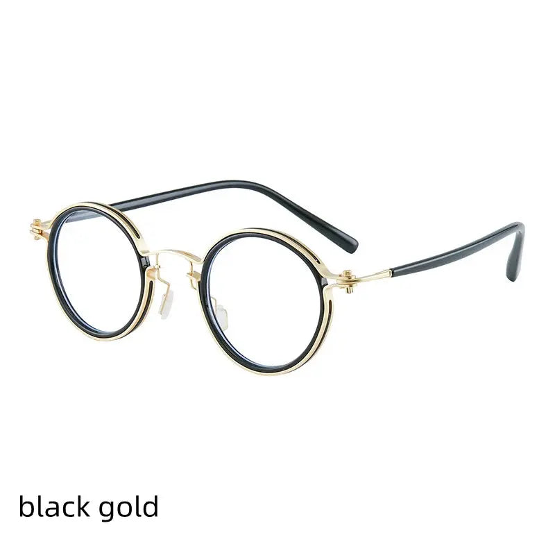 Unisex Round Full Rim Acetate Reading Glasses 2203 — view 11 | Rx Spectacle