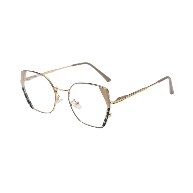 Unisex Cat Eye Full Rim Alloy Prescription Glasses Z3031 — view 5 | Rx Spectacle