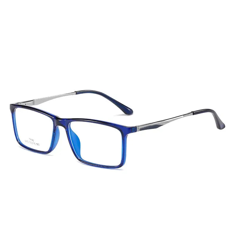 Unisex Square Full Rim TR90 Prescription Glasses 99612 — view 8 | Rx Spectacle