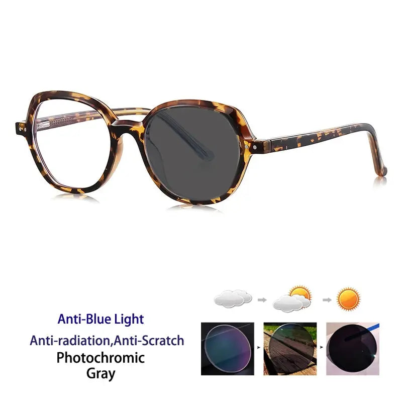 Women's Oval Full Rim TR90 Reading Glasses 242051 — view 5 | Rx Spectacle
